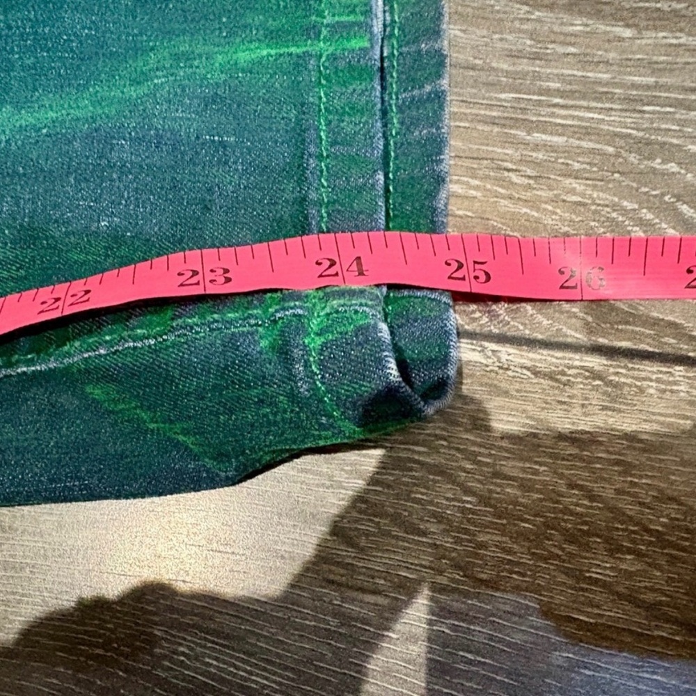 Free People We The Free Moxie Pull-On Barrel Jeans in Kelly Green - Picture 6 of 11